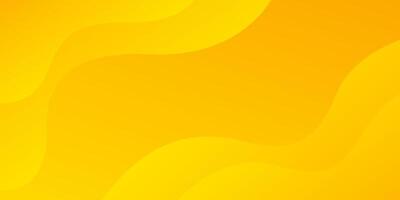 luminosa giallo dinamico astratto sfondo. moderno Limone arancia colore. fresco modello bandiera per ragnatela, pagine, i saldi, eventi, vacanze, feste, e cadente. agitando forme con morbido ombra vettore
