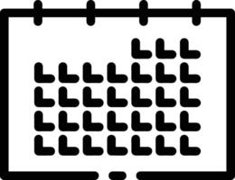 calendario icona simbolo vettore Immagine