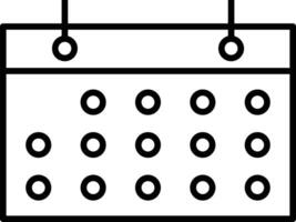 calendario icona simbolo vettore Immagine
