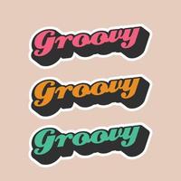 citazione svg groovy per immagine vettoriale tshirt