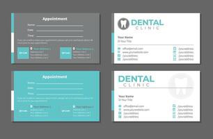 dentale dentista attività commerciale carta vettore