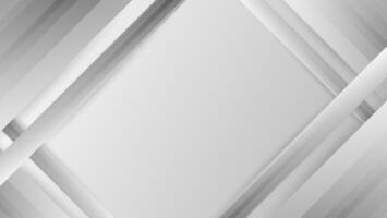 sfondo bianco astratto con strisce sovrapposte di strati vettore