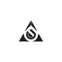 iconico lettera vettore logo design