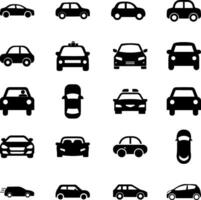 minimalista auto vettore icona etichetta trasporto veicolo silhouette