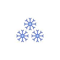 fiocco di neve icona grafica, nevicata, icona isolato su bianca sfondo, adatto per siti web, blog, loghi, grafico disegno, sociale media, ui, mobile app. vettore