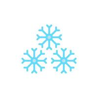 fiocco di neve icona grafica, nevicata, icona isolato su bianca sfondo, adatto per siti web, blog, loghi, grafico disegno, sociale media, ui, mobile app. vettore