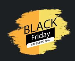 venerdì nero design vettoriale vacanza illustrazione pubblicità 29 novembre vendita astratta