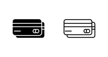 icona del vettore della carta di credito