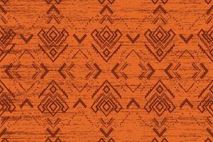 navajo tribale vettore senza soluzione di continuità modello. nativo americano ornamento. etnico Sud occidentale arredamento stile. boho geometrico ornamento. vettore senza soluzione di continuità modello. messicano lenzuolo, tappeto. intrecciata tappeto illustrazione