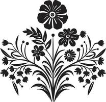 giocoso modelli elegante scarabocchio decorativo icona nel elegante nero turbinii di stile monocromatico logo design con decorativo scarabocchi vettore