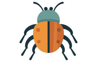 scarafaggio rinoceronte illustrazione clip arte design forma, scarafaggio icona vettore