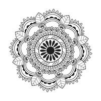 facile cerchio mandala unico fiore floreale vettore eps mandala modelli per gratuito Scarica