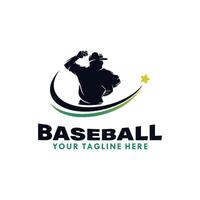 baseball giocatore vettore design illustrazione