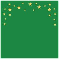 verde sfondo con d'oro stelle, vettore illustrazione, eps 10. astratto illustrazione di semplice icona nel piatto stile. elemento demografico modello con un' religioso tema
