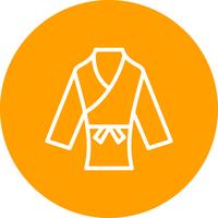 illustrazione vettoriale di karate icona