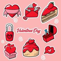 San Valentino mano disegnato icona vettore