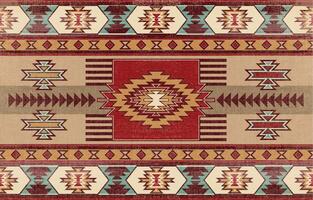 nativo americano indiano ornamento modello geometrico etnico tessile struttura tribale azteco modello navajo messicano tessuto senza soluzione di continuità decorazione moda vettore