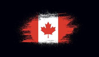 bandiera Canada design circa vettore