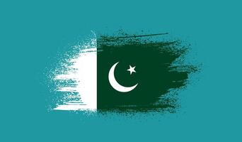 nazionale bandiera di Pakistan pk vettore