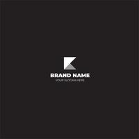 K logo design unico modello astratto monogramma simbolo creativo moderno di moda tipografia minimalis vettore