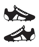 calcio scarpa design vettore