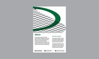 design brochure, copertina layout moderno, relazione annuale, poster, flyer in a4 vettore