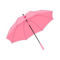 ombrello, pioggia protezione, cartone animato illustrazione vettore