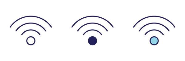 Wi-Fi icona - navigazione impostato vettore