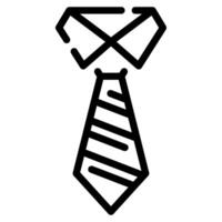 cravatta icona per ragnatela, app, infografica, eccetera vettore