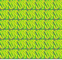 senza soluzione di continuità struttura nel il modulo di piazze e Linee nel giallo e verde colori vettore