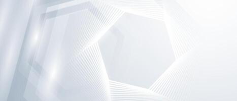 bianca geometrico astratto sfondo design moderno illustrazioni vettore