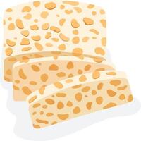 soia tempeh salutare cibo illustrazione vettore