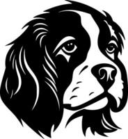 cucciolo - minimalista e piatto logo - illustrazione vettore