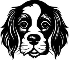 cucciolo - minimalista e piatto logo - illustrazione vettore