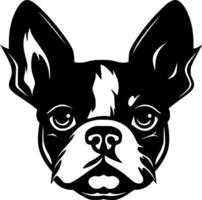 boston terrier - alto qualità logo - illustrazione ideale per maglietta grafico vettore