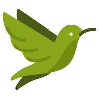 uccello icona illustrazione, per ragnatela, app, infografica, eccetera vettore