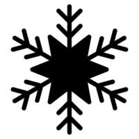 fiocco di neve icona illustrazione, per ragnatela, app, infografica, eccetera vettore