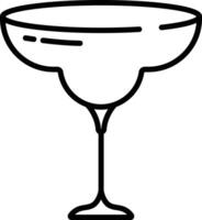 bar bicchiere schema illustrazione vettore