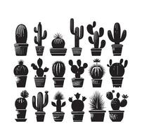 illustrazione stabilita del cactus vettore