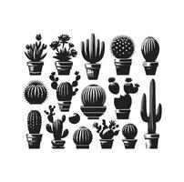 illustrazione stabilita del cactus vettore