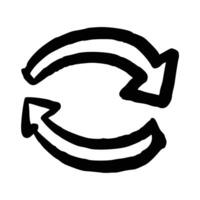 icona freccia simbol vettore