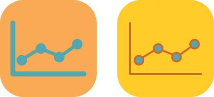 statistica icona design vettore