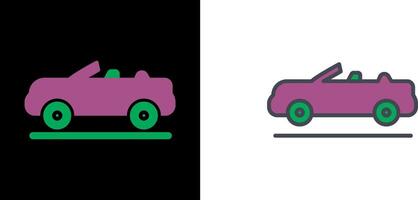 disegno dell'icona dell'auto vettore