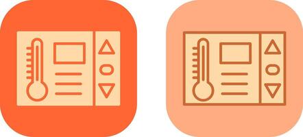 termostato icona design vettore
