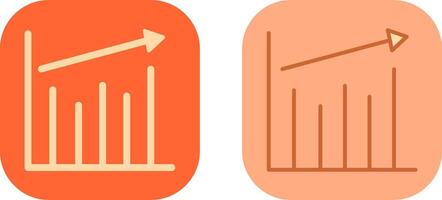 statistica icona design vettore