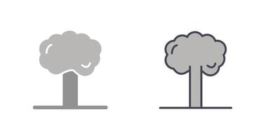 disegno dell'icona dell'albero vettore