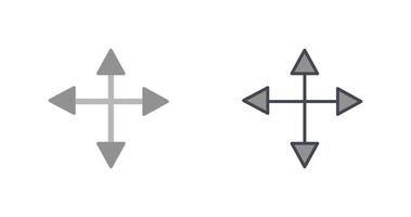 frecce icona design vettore