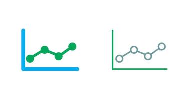 statistica icona design vettore