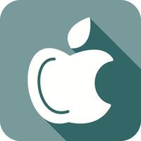 icona logo mela vettore