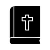 icona del libro religioso vettore